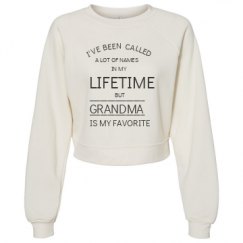 Women's Raglan Pullover Fleece