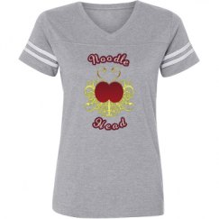 Ladies Relaxed Fit Vintage Sports Tee