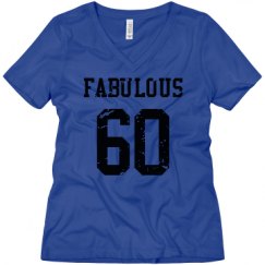 Ladies Relaxed Fit V-Neck Tee