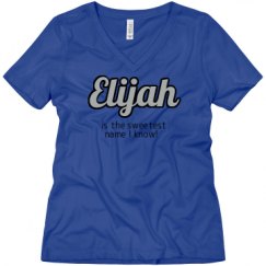 Ladies Relaxed Fit V-Neck Tee