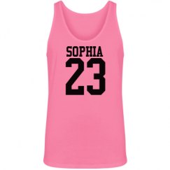 Unisex Jersey Neon Tank Top