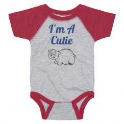 Infant Vintage Raglan Bodysuit