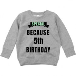 Toddler Crewneck Basic Promo Sweatshirt