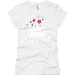 Ladies Slim Fit Basic Promo Jersey Tee