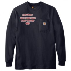 Unisex Carhartt Pocket Long Sleeve Tee