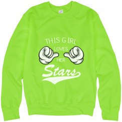 Unisex Neon Crewneck Sweatshirt