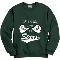 Unisex Film and Foil Crewneck Sweatshirt