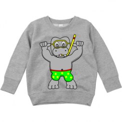 Toddler Crewneck Basic Promo Sweatshirt