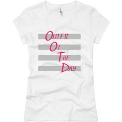 Ladies Slim Fit Basic Promo Jersey Tee