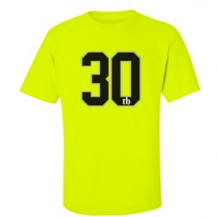 Unisex Ultra Cotton Safety Neon Crewneck Tee