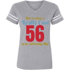 Ladies Relaxed Fit Vintage Sports Tee