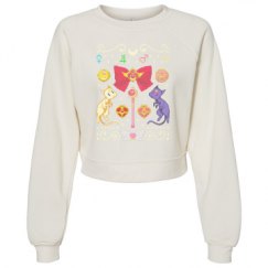 Women's Raglan Pullover Fleece