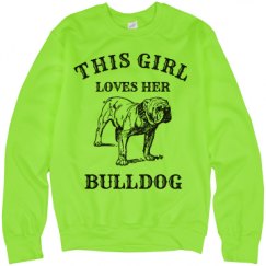 Unisex Neon Crewneck Sweatshirt