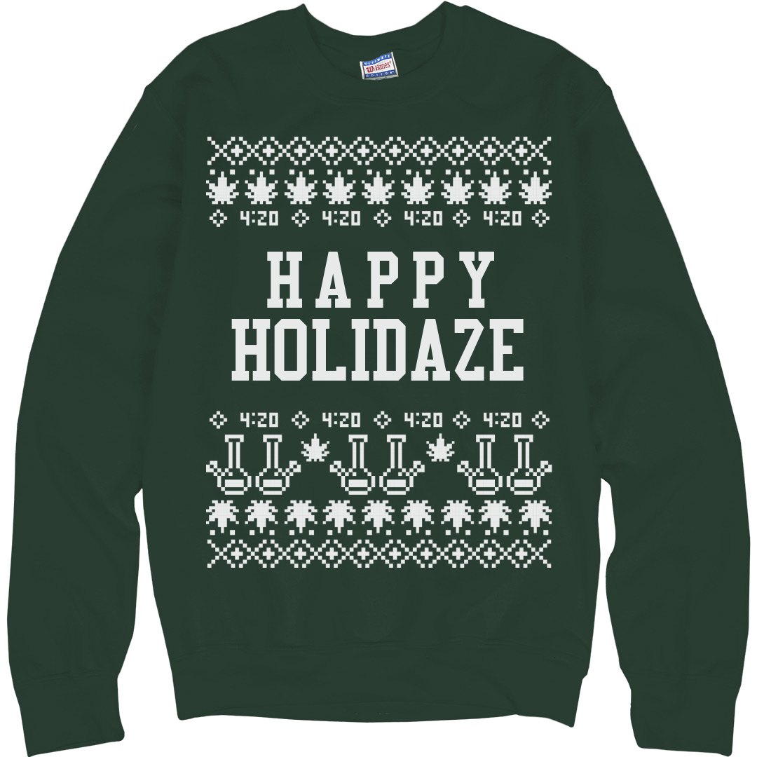 Happy elfin holiday on sale sweater