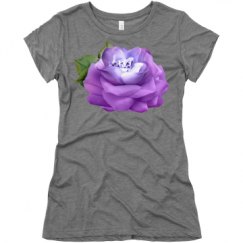 Ladies Slim Fit Super Soft Triblend Tee