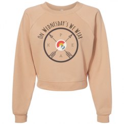 Women's Raglan Pullover Fleece