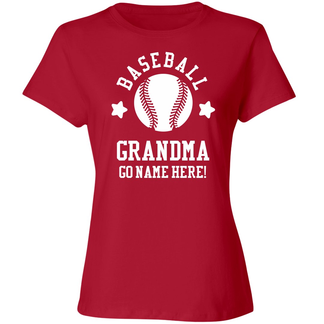 Glitter Baseball Grandma Shirt| Baseball Shirt | Grandparent Shirt |  Customize Colors