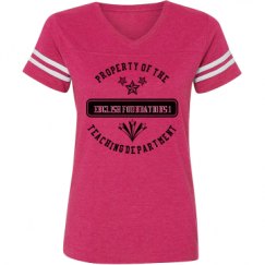 Ladies Relaxed Fit Vintage Sports Tee