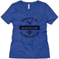 Ladies Relaxed Fit V-Neck Tee