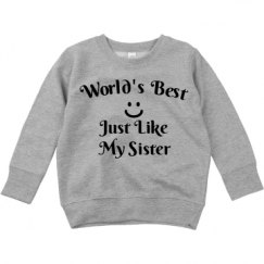 Toddler Crewneck Basic Promo Sweatshirt