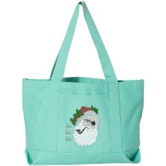 Seaside Cotton Canvas Pigment-Dyed Boat Tote Bag