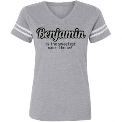 Ladies Relaxed Fit Vintage Sports Tee