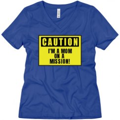 Ladies Relaxed Fit V-Neck Tee