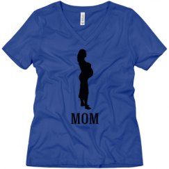 Ladies Relaxed Fit V-Neck Tee