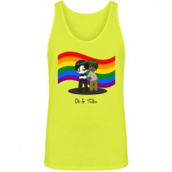 Unisex Jersey Neon Tank Top