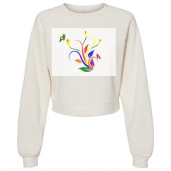 Women's Raglan Pullover Fleece