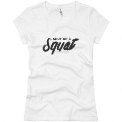 Ladies Slim Fit Basic Promo Jersey Tee