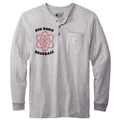 Unisex Carhartt Long Sleeve Henley Tee 