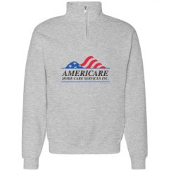 Unisex Cadet Collar Sweatshirt