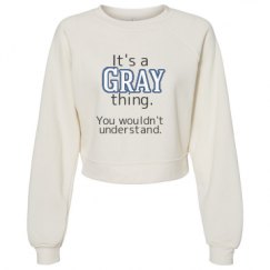 Women's Raglan Pullover Fleece