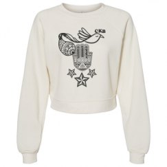 Women's Raglan Pullover Fleece