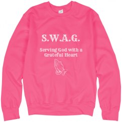 Unisex Neon Crewneck Sweatshirt