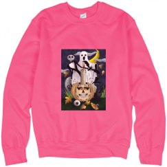 Unisex Neon Crewneck Sweatshirt