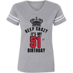 Ladies Relaxed Fit Vintage Sports Tee