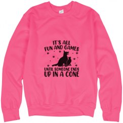 Unisex Neon Crewneck Sweatshirt