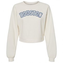 Women's Raglan Pullover Fleece