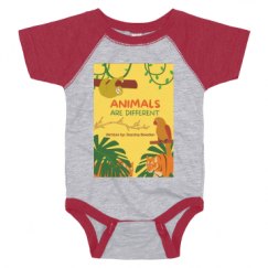 Infant Vintage Raglan Bodysuit