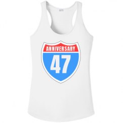 Ladies Athletic Performance Racerback Tank