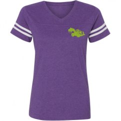 Ladies Relaxed Fit Vintage Sports Tee