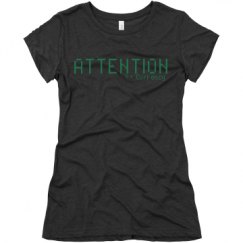 Ladies Slim Fit Super Soft Triblend Tee