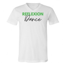 Unisex V-Neck Jersey Tee