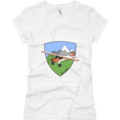 Ladies Slim Fit Basic Promo Jersey Tee