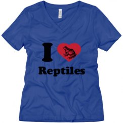 Ladies Relaxed Fit V-Neck Tee