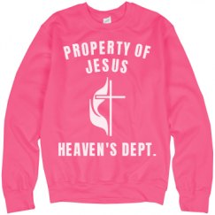 Unisex Neon Crewneck Sweatshirt