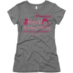 Ladies Slim Fit Super Soft Triblend Tee