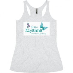 Ladies Slim Fit Super Soft Racerback Triblend Tank